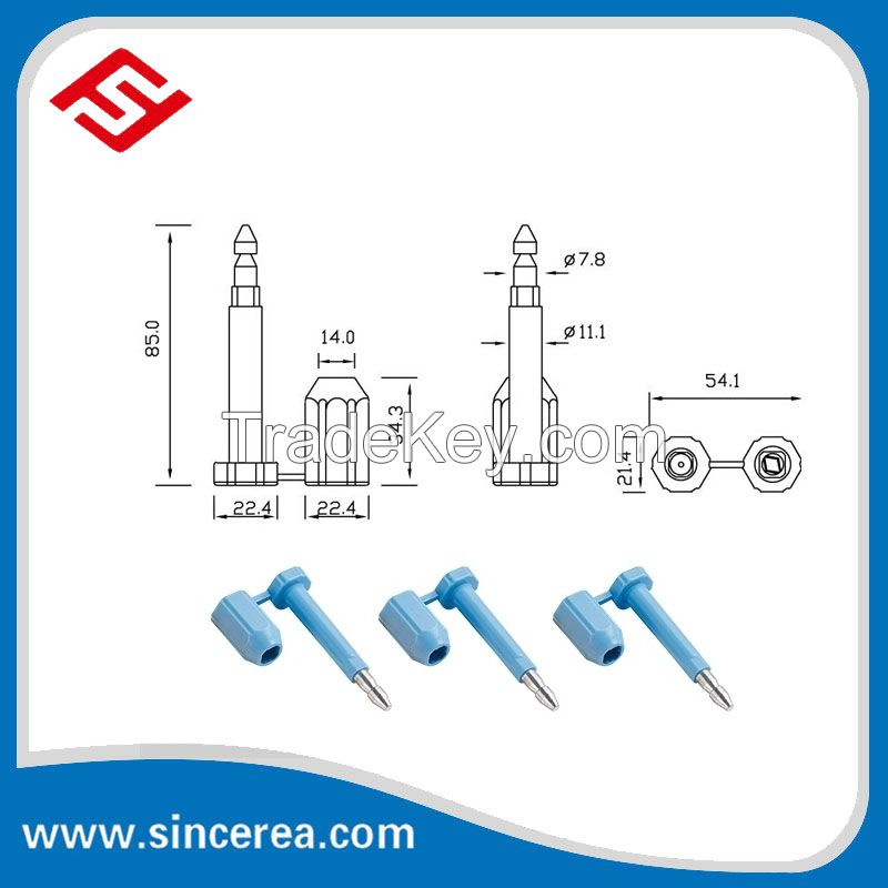 Tamper proof bolt Seal for Container Door Lock