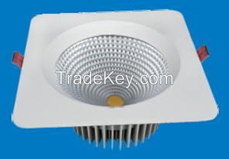 10W/15W/20W/30W/40W/50W High luminance commercial recessed LED d0wnlight