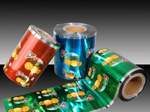 Food packaging film, printing film for candy packing