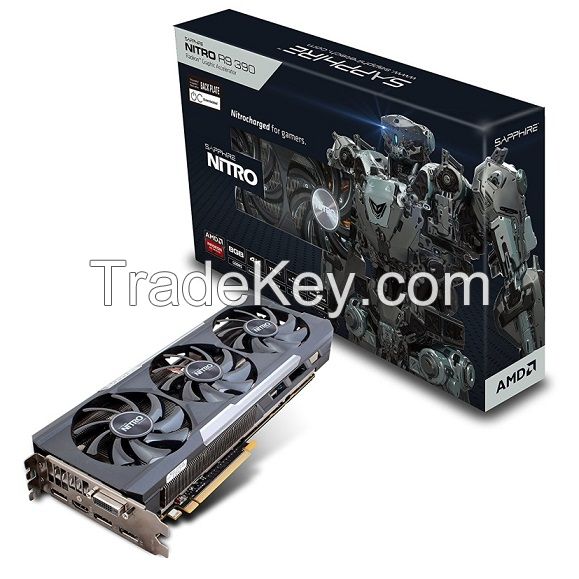 Sapphire 11244-01-20G Radeon NITRO R9 390 8GB GDDR5 DVI-D/HDMI with Back Plate (UEFI) Graphics Card