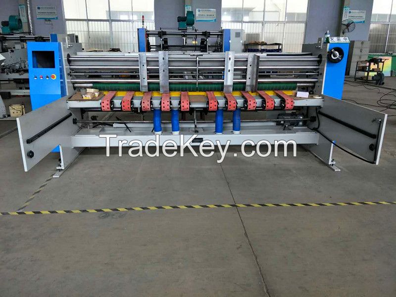 QZ1227A Full Automatic Down Folding Corrugated Cardboard Folder Gluer Kelite Packing Machinery