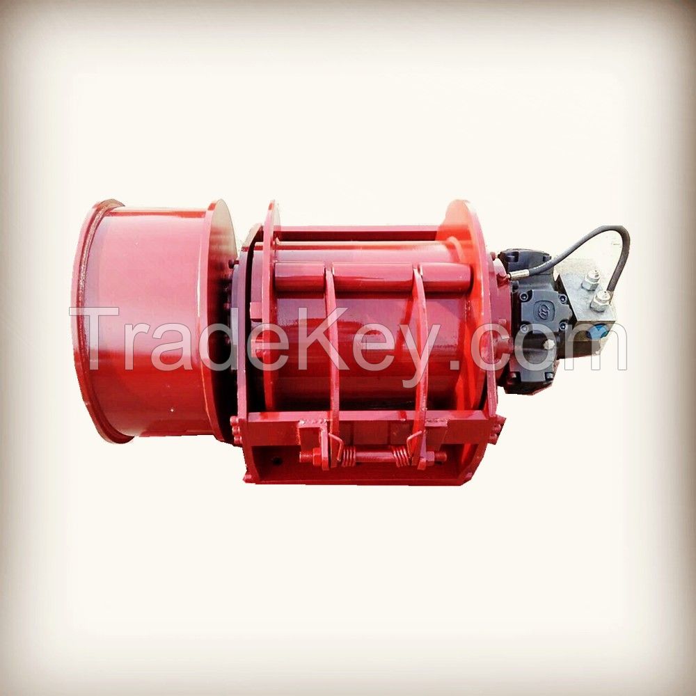 hydraulic winch for pile machine