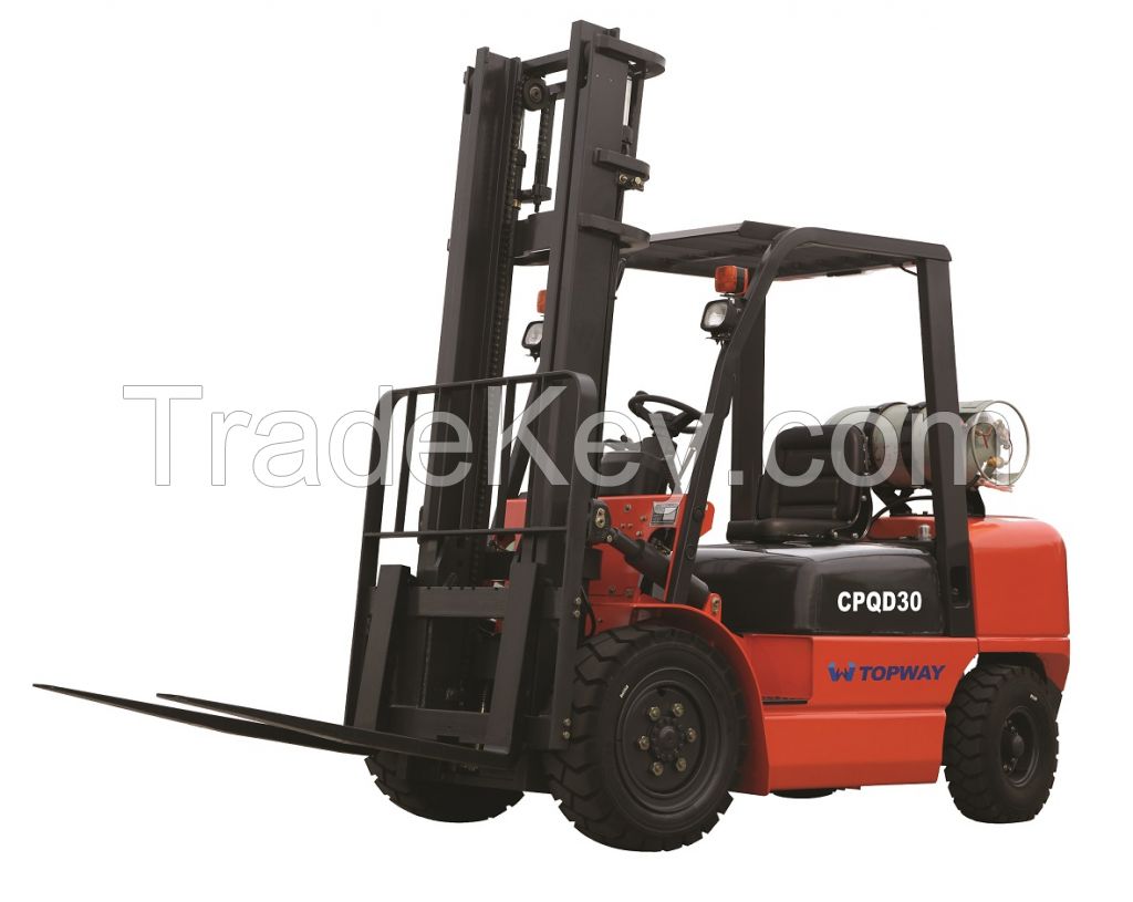 1ton to 3.5ton LPG Gasoline Forklift with Chinese or Japanese Nissan Engine