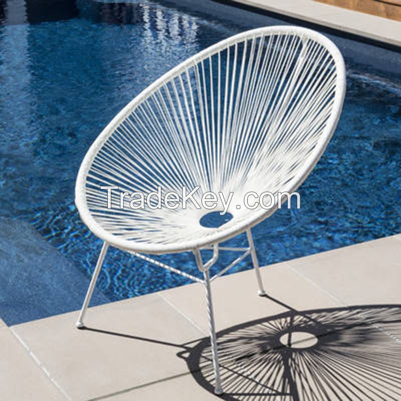 sunbathing outdoor acapulco chair