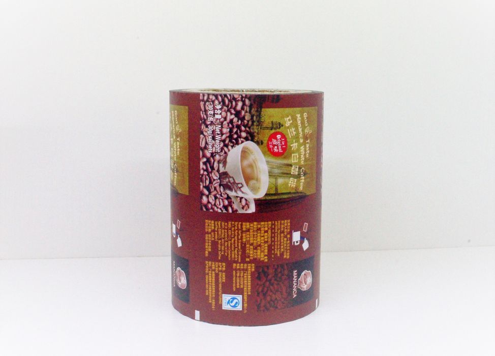 Coffee, milk tea instant drink individual pack automatic packaging film in roll