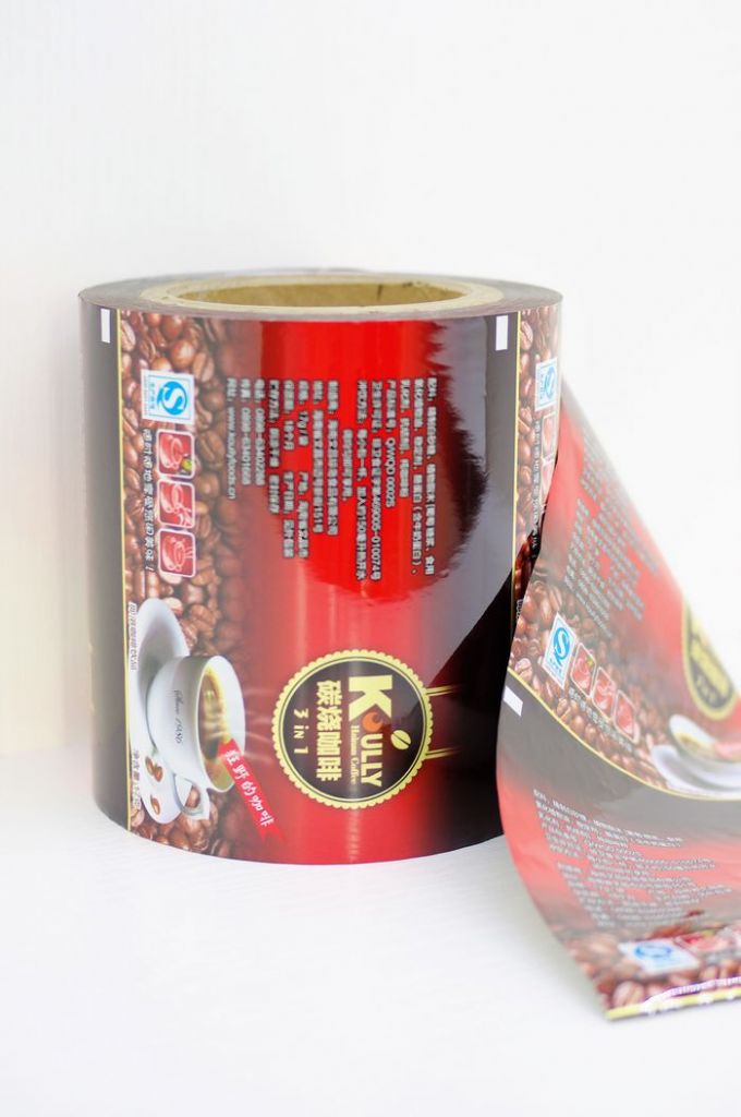 Coffee, milk tea instant drink individual pack automatic packaging film in roll