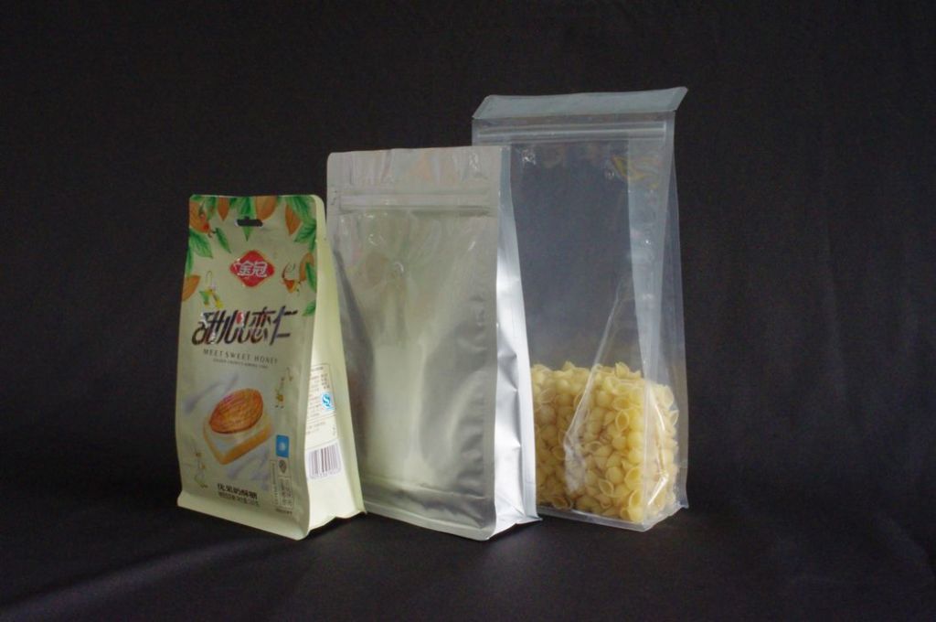 Confectionary, snack, nuts retail common packaging zipper box pouch