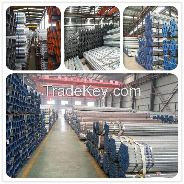 BS1387 Hot Dipped GI Galvanized Steel Pipe