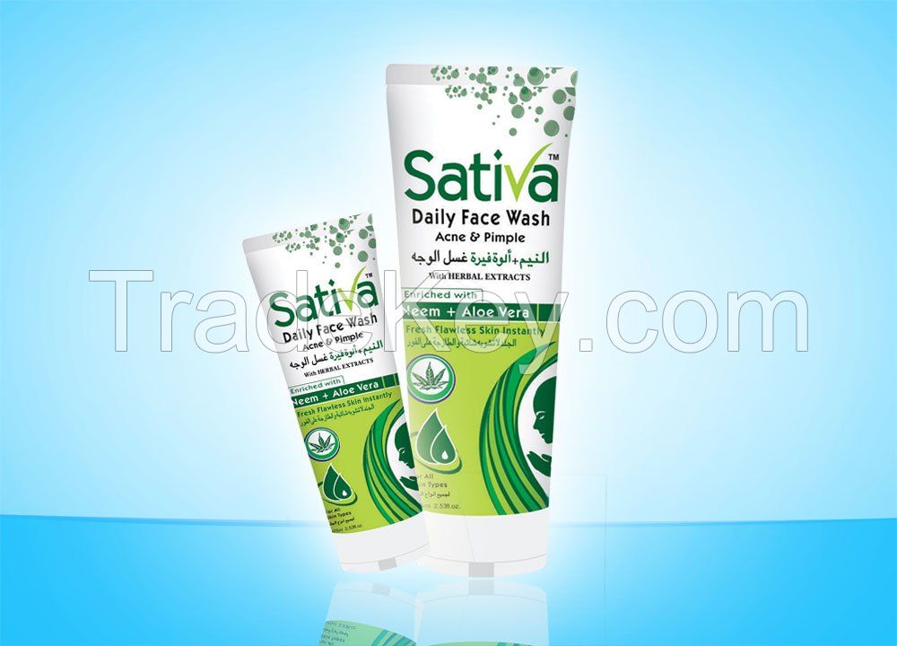 Sativa Acne & Pimples Face Wash