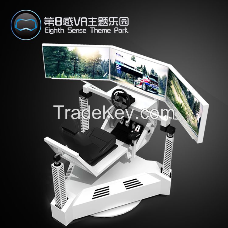 Virtual reality driving equipment motion platform racing car games 3d simulator