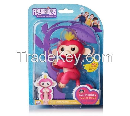 Fingerlings Multipack - WowWee Fingerlings Bella Pink Baby Monkey