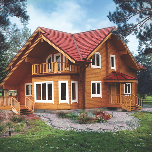 RUSSIAN GLULAM TIMBER HOMES (PRE-FABRICATED SETS OF TIMBER BUILDING UNITS) from RUSSIA (export)