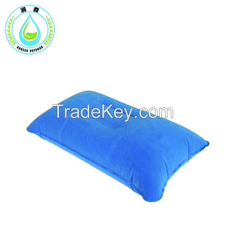 Self- Inflatable Camping  Pillow Travel Air  Beach Car  Sleep