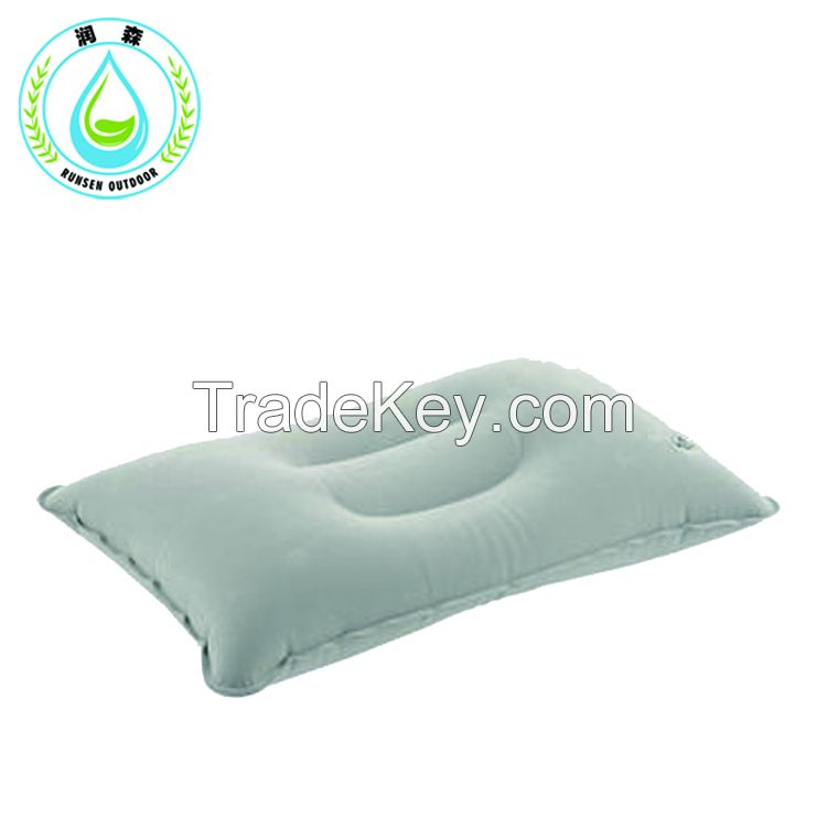 Self- Inflatable Camping  Pillow Travel Air  Beach Car  Sleep