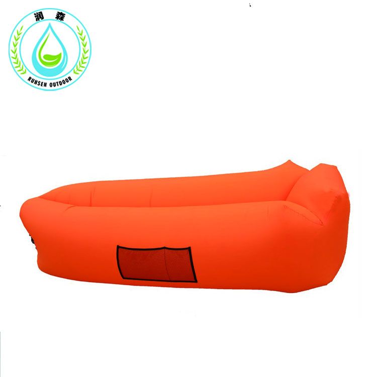 RUNSEN Outdoor Inflatable Air Lounger Camping Sleeping lazy Bag Couch Bed  Portable Air Inflatable sofa