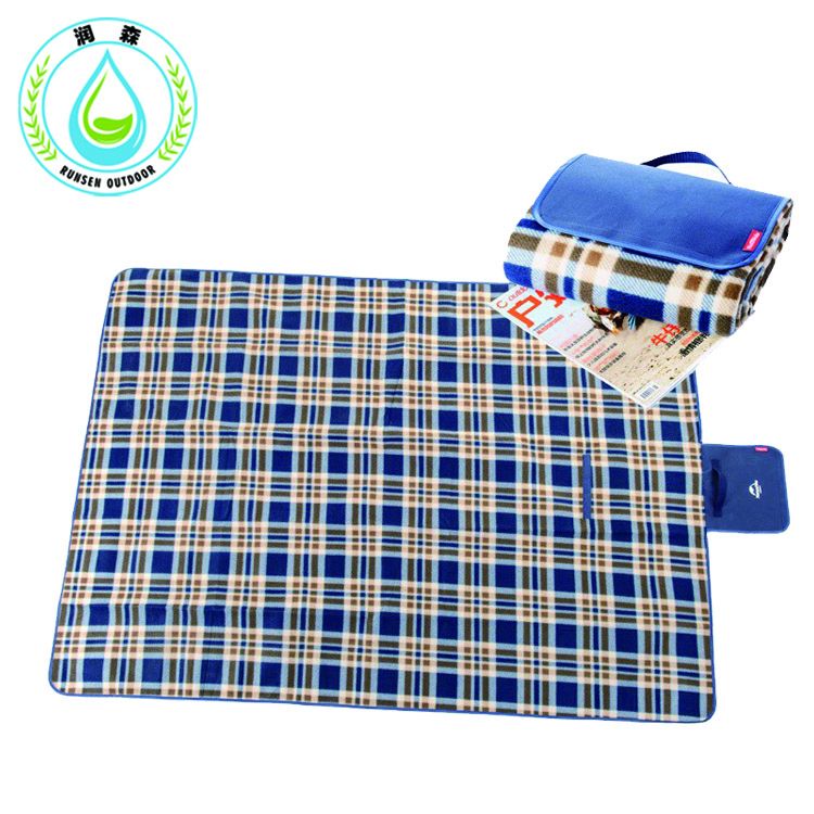 RUNSEN Camping Picnic Mat Outdoor Moistureproof Pad Polyester Flannel Travel picnic Mat