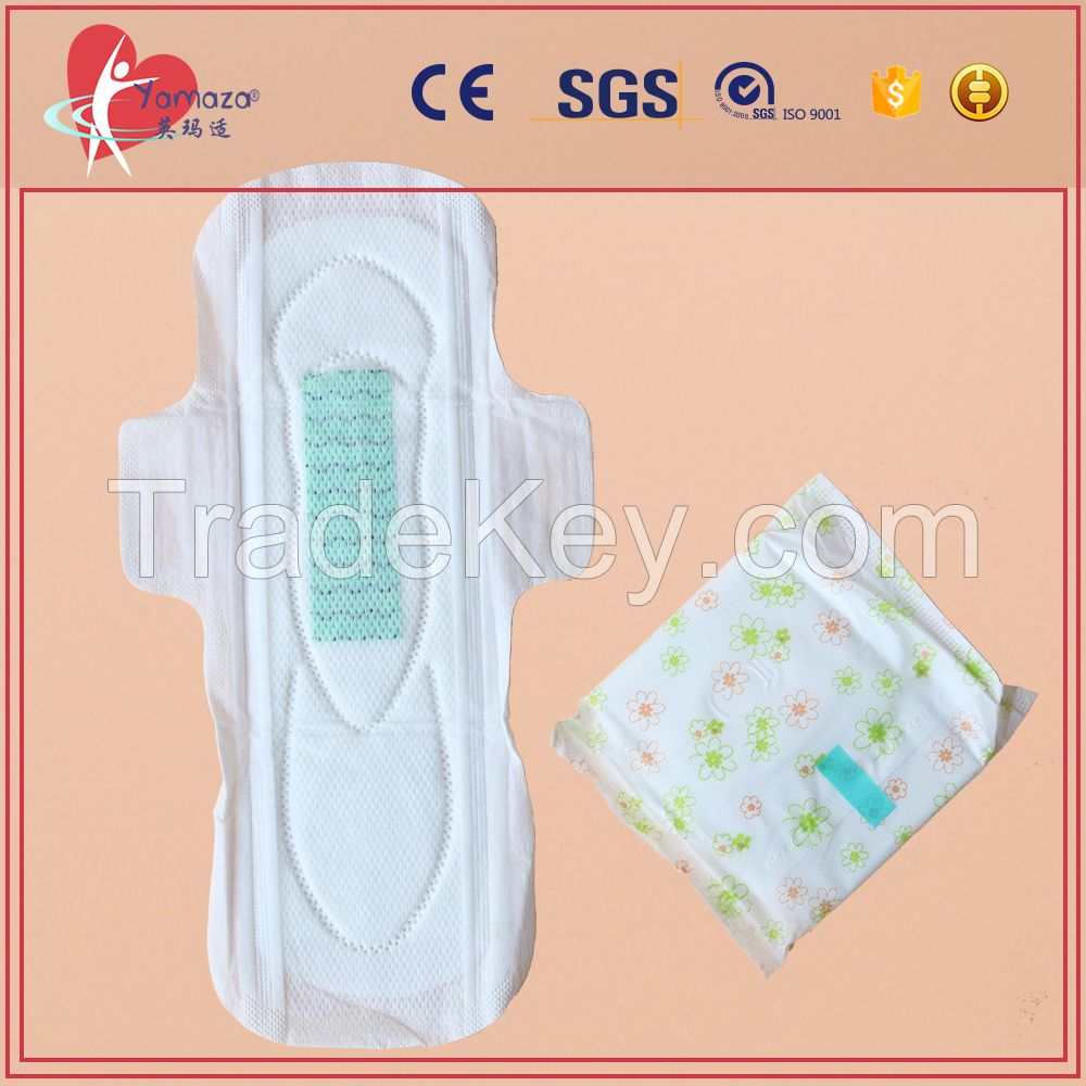 290mm feminine hygiene super absorbent thick with benefits anion menstrual sanitary napkin for overnight use