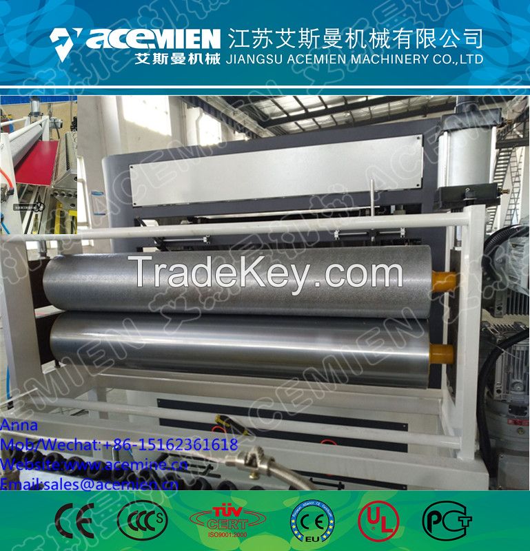 Round Wave/Trapezoidal Wave Corrugated Plastic Roof Sheet Machine