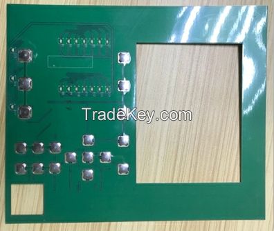 Metal dome PCB membrane keypads