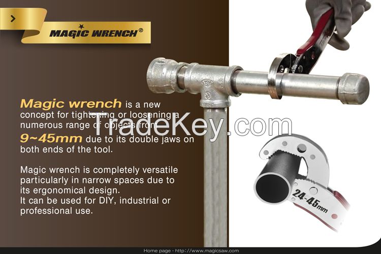 Magic Wrench Pipe Wrench Spanner