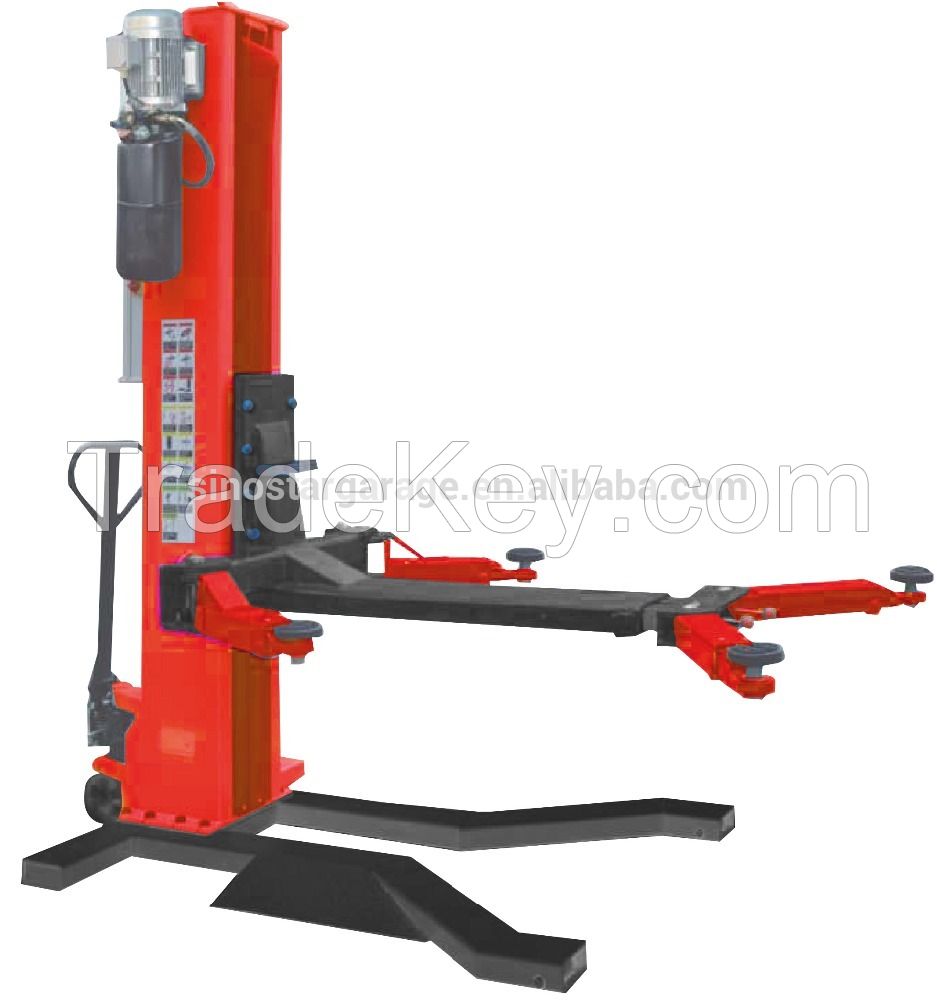 SIno Star hydraulic single post car lift for home garage