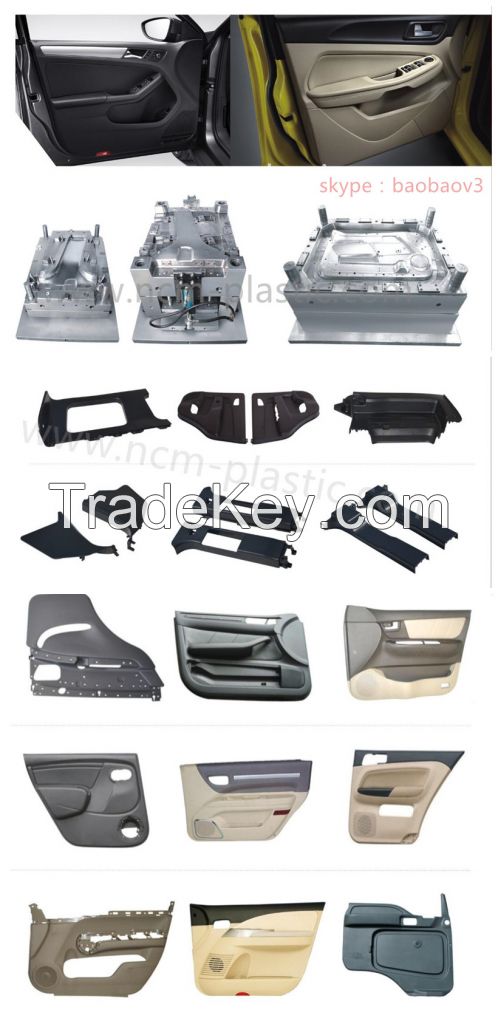 aftermarket auto body  interior parts door panel mold