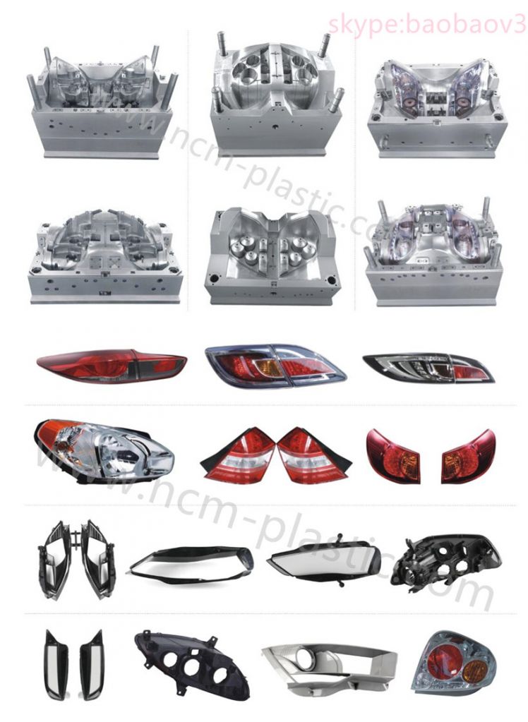 aftermarket auto body exiterior lamp mold