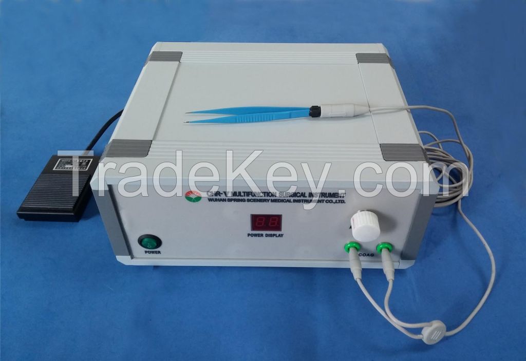 Hemostatic equipment bipolar electrocoagulator