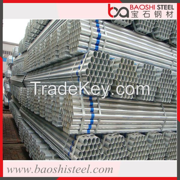 Galvanized Round Welded Steel Pipe