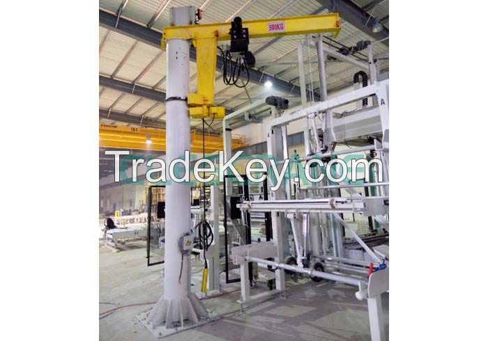 Pillar Mounted Slewing Jib Crane manufacturer in china