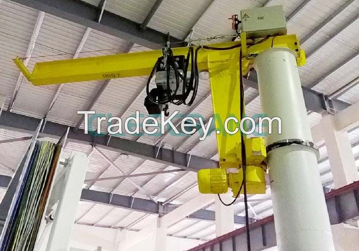 Clescrane 5t Pillar Mounted Slewing Jib Crane