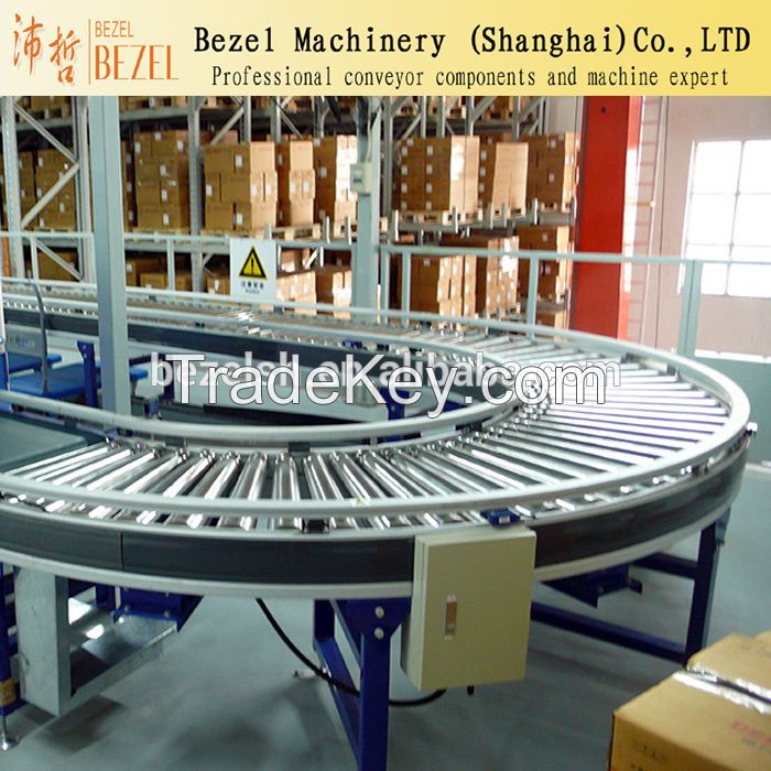 Curving Roller Conveyor Manufacturer