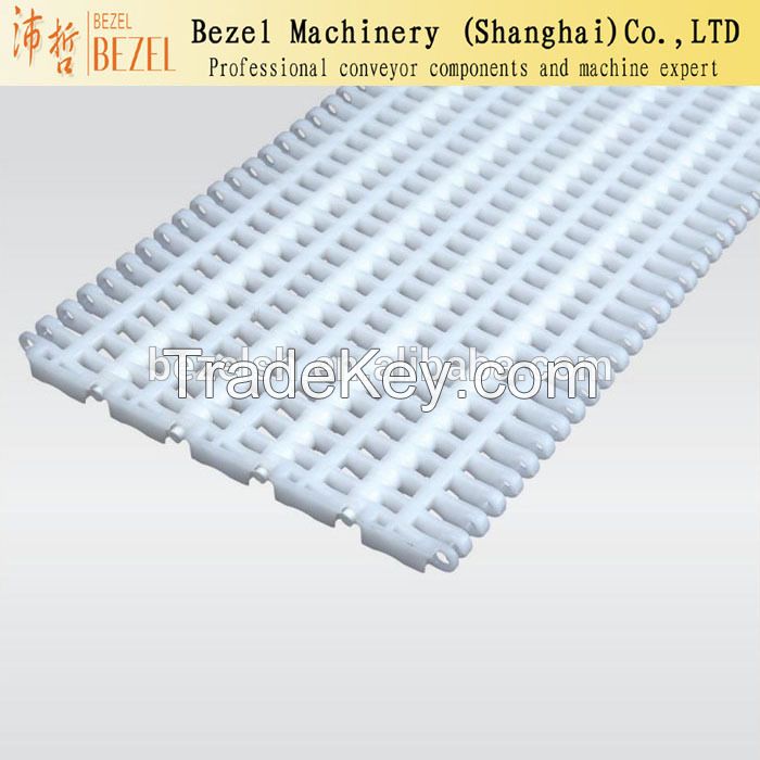 Plastic Flush Grid Modular Chain Conveyor Belt