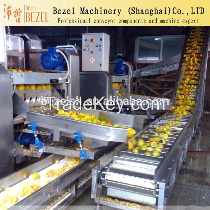 Vegetables Washing Conveyor SUS Wire Mesh Conveyor Manufacturer In Chi