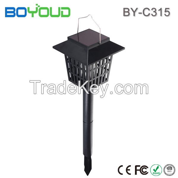 Garden Outdoor Solar Power Insect Killer Mosquito Killer Lamp