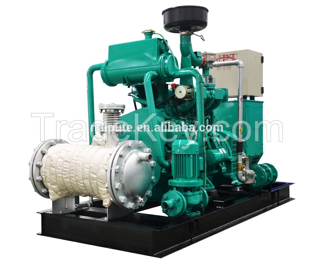 Biogas generator price, 120kW, engine