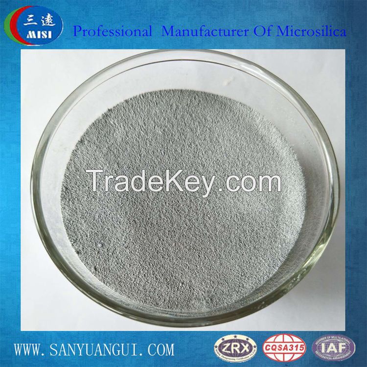 Microsilica / silica fume amorphous for cement made in China 