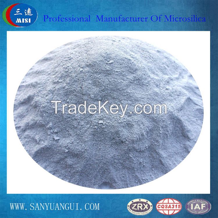 China sanyuan microsilica / silica fume supplier 