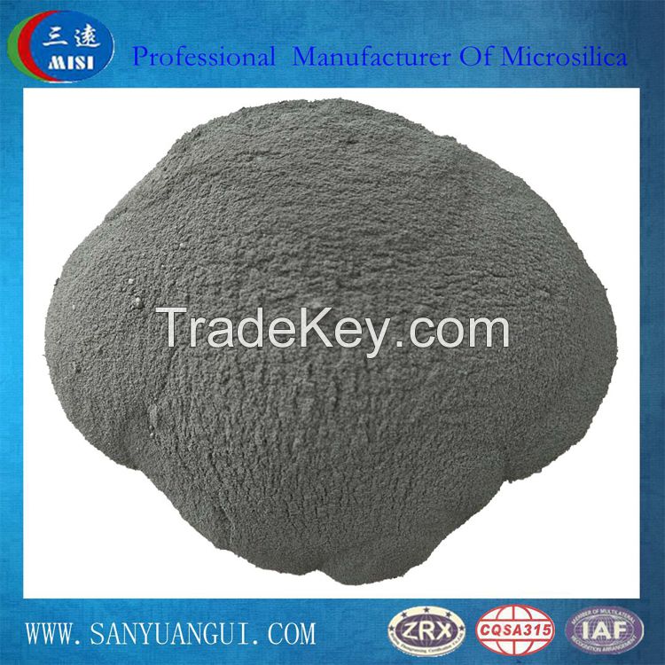 Densified and undensified silica fume/ microsilica for concrete and refactory