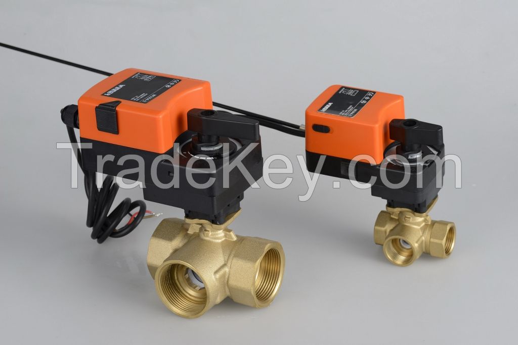 24VDC control ball valve