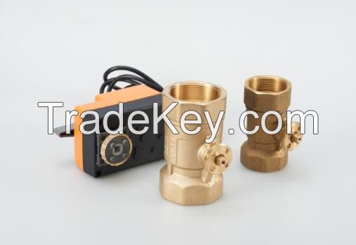 DC motorized control valve