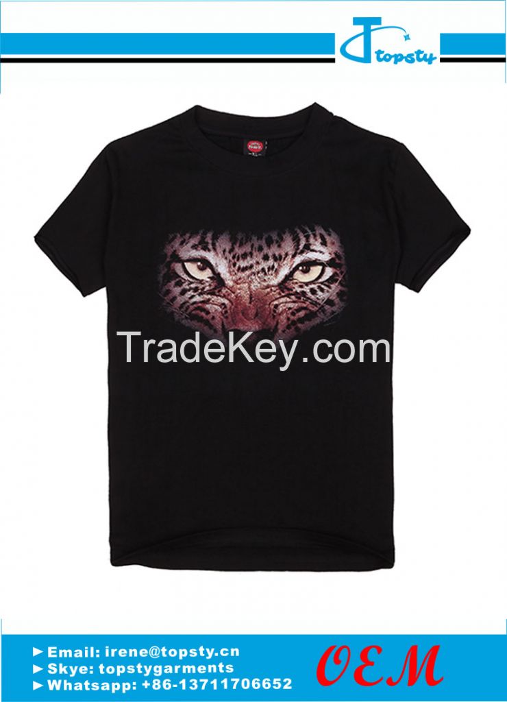 customized cotton men's promotional t shirts