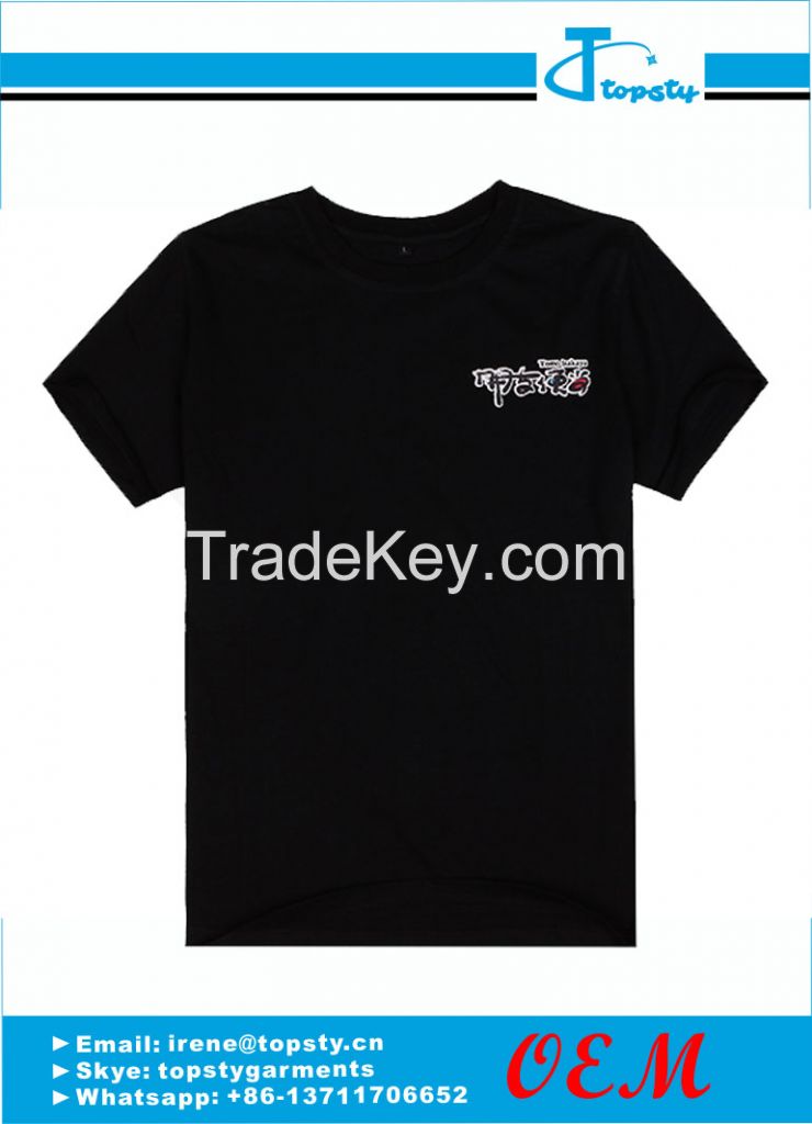 customized cotton men's promotional t shirts