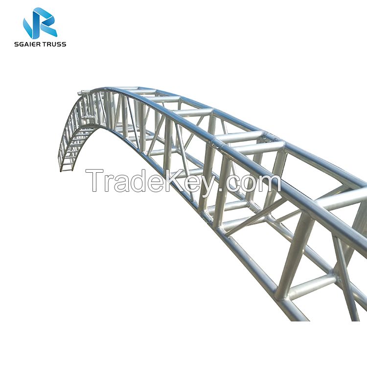 Aluminum Light Truss , Circle Trussing , Curve Support Truss, Arch Truss