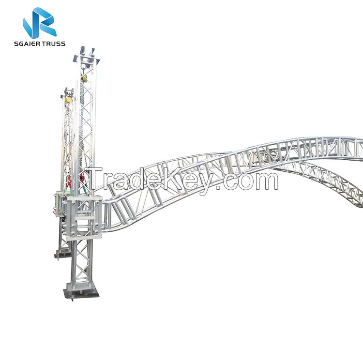 Aluminum Light Truss , Circle Trussing , Curve Support Truss, Arch Truss