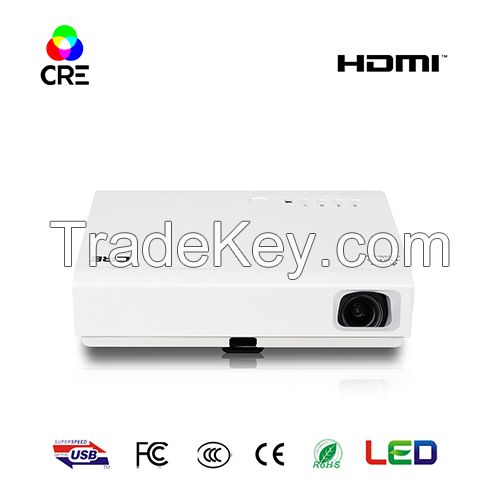 CREX3001 HD 3LED 3D WIFI Portable Projector