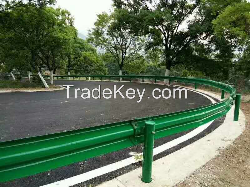 Hot dipped galvanized highway guardrail road safety barrier traffic barrier