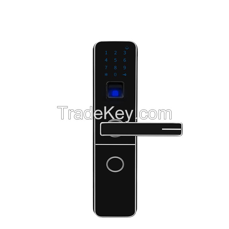 Zinc Alloy Intelligent Fingerprint Password Door Lock