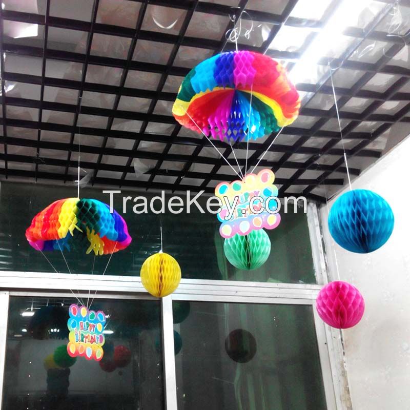 colorful parachute decoration, party suppliers, kid's favorite