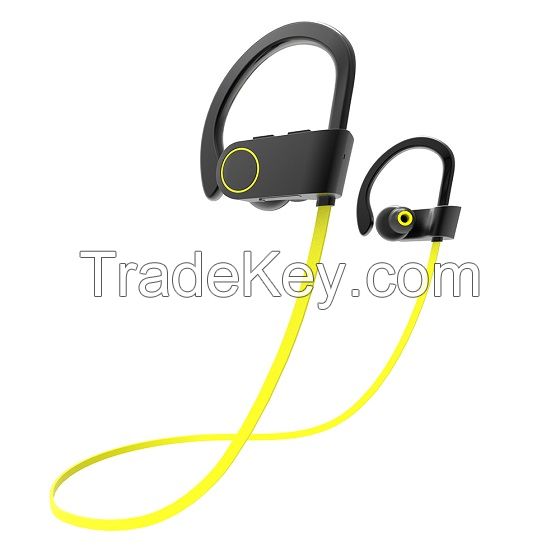 OEM Latest Wireless Bluetooth Earphones for Sports Handsfree Super Soft Earhook Headphones